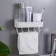 Self-adhesive Wall Hanging Storage Rack Shelf Hook Home Kitchen Holder Organizer Towel Holder