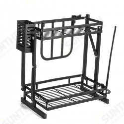 Spice Rack Kitchen Counter Organizer with 4 Suction Pads Large Capacity for Essential Oils Steady Bathroom Organizer Spice Rack Kitchen Counter Organizer with 4 Suction Pads Large Capacity for Essential Oils Steady Bathroom Organizer