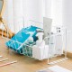 Stackable Iron Mesh Basket Cabinet Door Organizer Rack Closet Holders Storage Basket Rack Organizer