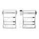 Stainless Steel 2 Tier Adjust Kitchen Spice Rack Storage Shelf Organizer Holder