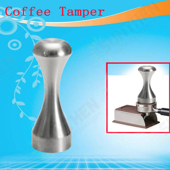 Stainless Steel Coffee Tamper For Refillable Reusable Capsule Coffee Bean Press