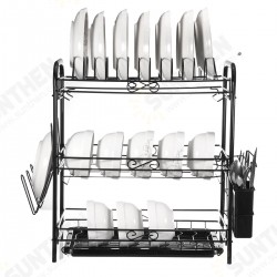 Stainless Steel Dish Rack Sink Bowl Shelf Nonslip Cutlery Holder Kitchen Drying Rack Organizer for Kitchen Tools Stainless Steel Dish Rack Sink Bowl Shelf Nonslip Cutlery Holder Kitchen Drying Rack Organizer for Kitchen Tools
