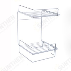 Storage Rack Bathroom Kitchen Toilet Wall Mounted Shower Organizer for Home Kitchen Counter Storage Rack Bathroom Kitchen Toilet Wall Mounted Shower Organizer for Home Kitchen Counter