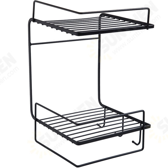 Storage Rack Bathroom Kitchen Toilet Wall Mounted Shower Organizer for Home Kitchen Counter