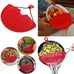 Strainer Kitchen Filter Vegetables Food Control Drain Fruits Kitchen Cooking Tool Strainer Kitchen Filter Vegetables Food Control Drain Fruits Kitchen Cooking Tool
