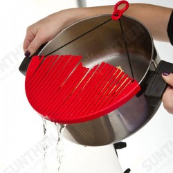 Strainer Kitchen Filter Vegetables Food Control Drain Fruits Kitchen Cooking Tool Strainer Kitchen Filter Vegetables Food Control Drain Fruits Kitchen Cooking Tool