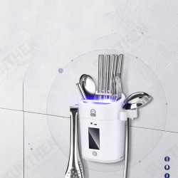 Ultraviolet Intelligent Sterilization Chopstick Holder For Kitchen Storage Rack Ultraviolet Intelligent Sterilization Chopstick Holder For Kitchen Storage Rack