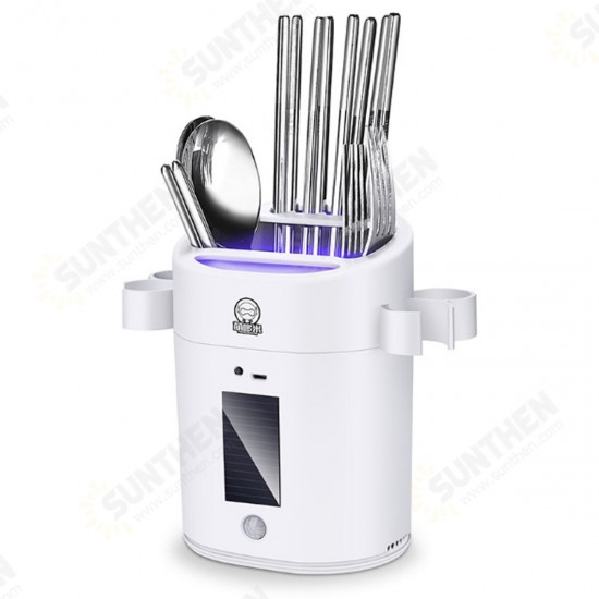 Ultraviolet Intelligent Sterilization Chopstick Holder For Kitchen Storage Rack