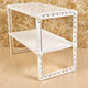 Under Sink 2 Tier Expandable Shelf Organizer Rack Storage Kitchen Tool Holders