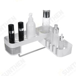 Wall Mounted Storage Rack Kitchen Bath Drain Organizer Shampoo Holder Shelf Wall Mounted Storage Rack Kitchen Bath Drain Organizer Shampoo Holder Shelf