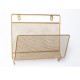 Wall Shelf Metal Floating Shelving Home Decorative Storage Wall Mounted Rack Bookshelf