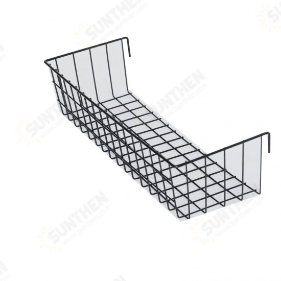 Wrought Iron Kitchen Shelf Wall-mounted Punch-free Kitchen Supplies Seasoning Rack Storage