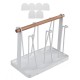 Wrought Iron Upside Down Drain Japanese Style Cup Holder Water Cup Mug Storage Rack Drain Rack