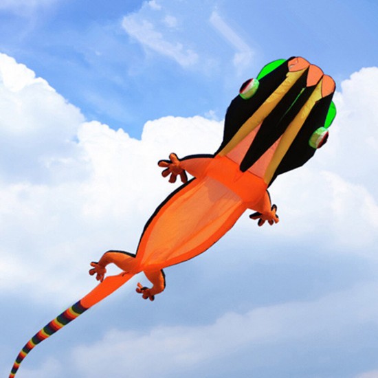 12m Gecko Kite Soft Inflatable Kite Outdoor Sports Flying Toy Adult Single Line Kite Children Toy Gift