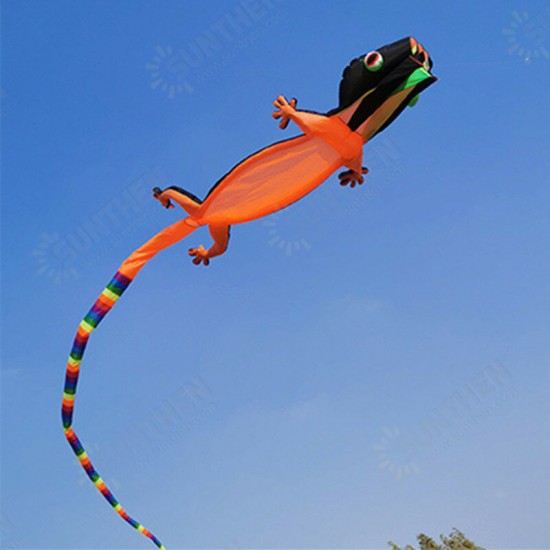 12m Gecko Kite Soft Inflatable Kite Outdoor Sports Flying Toy Adult Single Line Kite Children Toy Gift