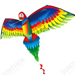 3D Parrot Kite Flyer Kite with 100m Noodle Board&Spiral Floating Tail Kids Children Adult Beach Trip Park Family Outdoor Games Activities 3D Parrot Kite Flyer Kite with 100m Noodle Board&Spiral Floating Tail Kids Children Adult Beach Trip Park Family Outdoor Games Activities