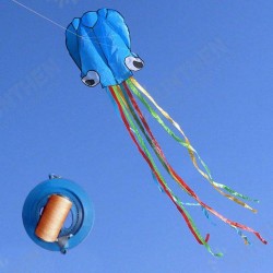 4m Octopus Soft Flying Kite with 200m Line Kite Reel 6 Colors 4m Octopus Soft Flying Kite with 200m Line Kite Reel 6 Colors