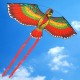 Outdoor Beach Park Polyester Camping Flying Kite Bird Parrot Steady With String Spool For Adults Kid