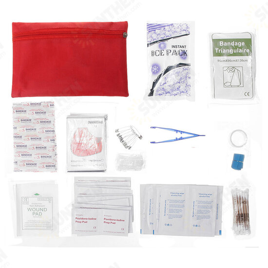 100/177/243 Pcs First Aid Kit Survival Tactical Emergency Equipment with Fishing Tackle Lifeguard Blanket Cotton Swab Stick