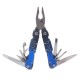 12 in 1 105mm Stainless Steel EDC Folding Pliers Multifunctional Folding Knife Screwdriver Tool