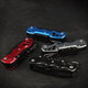 15-in-1 Multifunction Folding Knife EDC Survival Tools Saw Scissors Opener Carabiner Screwdriver Outdoor Camping Climbing Travel