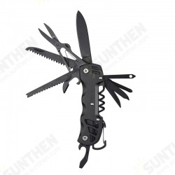 15-in-1 Multifunction Folding Knife EDC Survival Tools Saw Scissors Opener Carabiner Screwdriver Outdoor Camping Climbing Travel 15-in-1 Multifunction Folding Knife EDC Survival Tools Saw Scissors Opener Carabiner Screwdriver Outdoor Camping Climbing Travel
