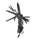 15-in-1 Multifunction Folding Knife EDC Survival Tools Saw Scissors Opener Carabiner Screwdriver Outdoor Camping Climbing Travel