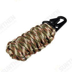 16Pcs Outdoor Paracord Kit Survival Rope Set Fishing Tools Camping Carabiner Emergency Gear 16Pcs Outdoor Paracord Kit Survival Rope Set Fishing Tools Camping Carabiner Emergency Gear