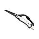 185mm 3CR13 Stainless Steel Multifunction Folding Knife Carabiner Hook Knife LED Flashlight