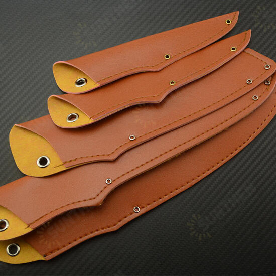 1PC 17/20/24/30cm PU Scabbard Sheath Knife Cover Multifunctional Tools