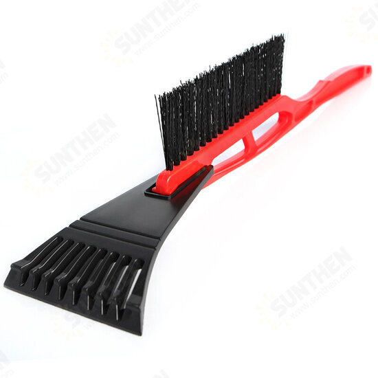 2 in 1 Ice Snow Shovel Scraper Outdoor Winter Car Windows Clean Removal Brush Shovel