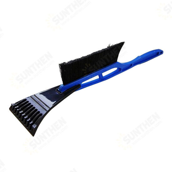 2 in 1 Ice Snow Shovel Scraper Outdoor Winter Car Windows Clean Removal Brush Shovel