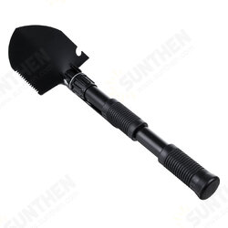 4 in 1 Multifunctional Camping Folding Shovel Carbon Steel Garden Hiking Outdoor Activity Tool 4 in 1 Multifunctional Camping Folding Shovel Carbon Steel Garden Hiking Outdoor Activity Tool