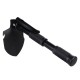 4 in 1 Multifunctional Camping Folding Shovel Carbon Steel Garden Hiking Outdoor Activity Tool
