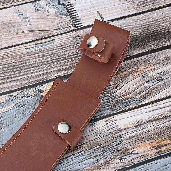 49cm Leather Sheath Saber Cutter Holder Cover Protector Scabbard