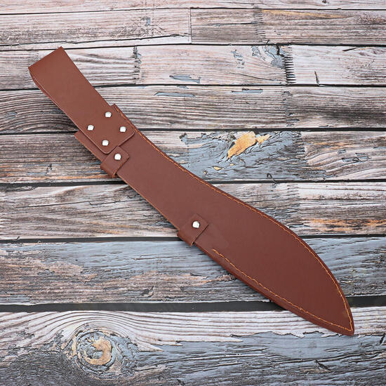 49cm Leather Sheath Saber Cutter Holder Cover Protector Scabbard