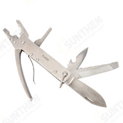 6 in 1 Multitools Combination Fishing Pliers Knife File Screwdriver Outdoor Camping Folding Knife 6 in 1 Multitools Combination Fishing Pliers Knife File Screwdriver Outdoor Camping Folding Knife