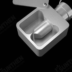 Aluminum Alloy Waterproof Sealed Bin Pill Separator Pill Cutter Doubles As A Pill Box Easy To Carry EDC Aluminum Alloy Waterproof Sealed Bin Pill Separator Pill Cutter Doubles As A Pill Box Easy To Carry EDC