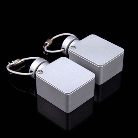 Aluminum Alloy Waterproof Sealed Bin Pill Separator Pill Cutter Doubles As A Pill Box Easy To Carry EDC
