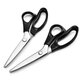 Circle Arc/Triangle Tooth Scissor Leather Handicraft Shear Scissors Fabric Edge Cutting Tools