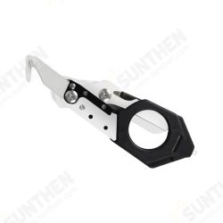 6-in-1 Multifunctional Folding Scissors with Strap Cutter Paratrooper Knife Tactical Response Emergency Shears Outdoor Emergency Tools 6-in-1 Multifunctional Folding Scissors with Strap Cutter Paratrooper Knife Tactical Response Emergency Shears Outdoor Emergency Tools