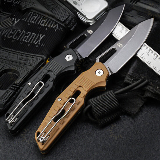 Blade Tactical Folding EDC Knife Survival Multitool Utility Sabre Tools Knife for Outdoor Camping Hunting