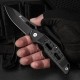 Blade Tactical Folding EDC Knife Survival Multitool Utility Sabre Tools Knife for Outdoor Camping Hunting