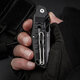 Blade Tactical Folding EDC Knife Survival Multitool Utility Sabre Tools Knife for Outdoor Camping Hunting