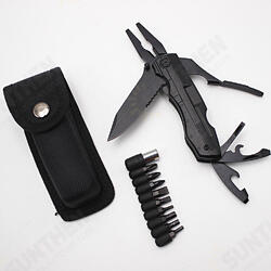 HX005 10 in 1 190mm 3CR13MOV Stainless Steel Portable Folding Knife Pliers Outdoor Fishing Pliers HX005 10 in 1 190mm 3CR13MOV Stainless Steel Portable Folding Knife Pliers Outdoor Fishing Pliers