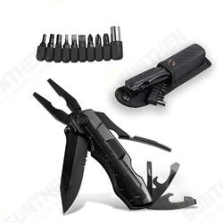 HX005 10 in 1 190mm 3CR13MOV Stainless Steel Portable Folding Knife Pliers Outdoor Fishing Pliers HX005 10 in 1 190mm 3CR13MOV Stainless Steel Portable Folding Knife Pliers Outdoor Fishing Pliers