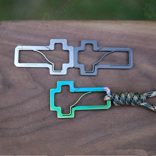 3Cr13Steel Professional Climbing Cross Buckle Carabiner Key Chain Climbing Equipment