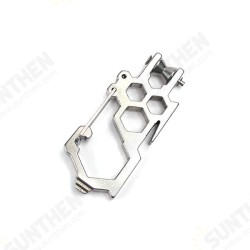 Multifunctions EDC Buckle Tool D-shaped Steel Carabiner Hook Survival Kit Multifunctions EDC Buckle Tool D-shaped Steel Carabiner Hook Survival Kit