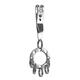 Outdoor EDC Extending Clamp Buckle Hanging Keyring Chain Carabiner Quick Release Clip Kit