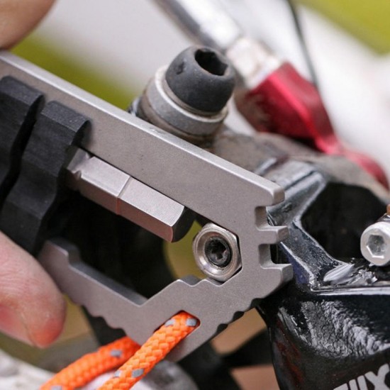 10 in 1 EDC Multifunctional Tools Kit Screwdriver Repair Gadget Outdoor Camping